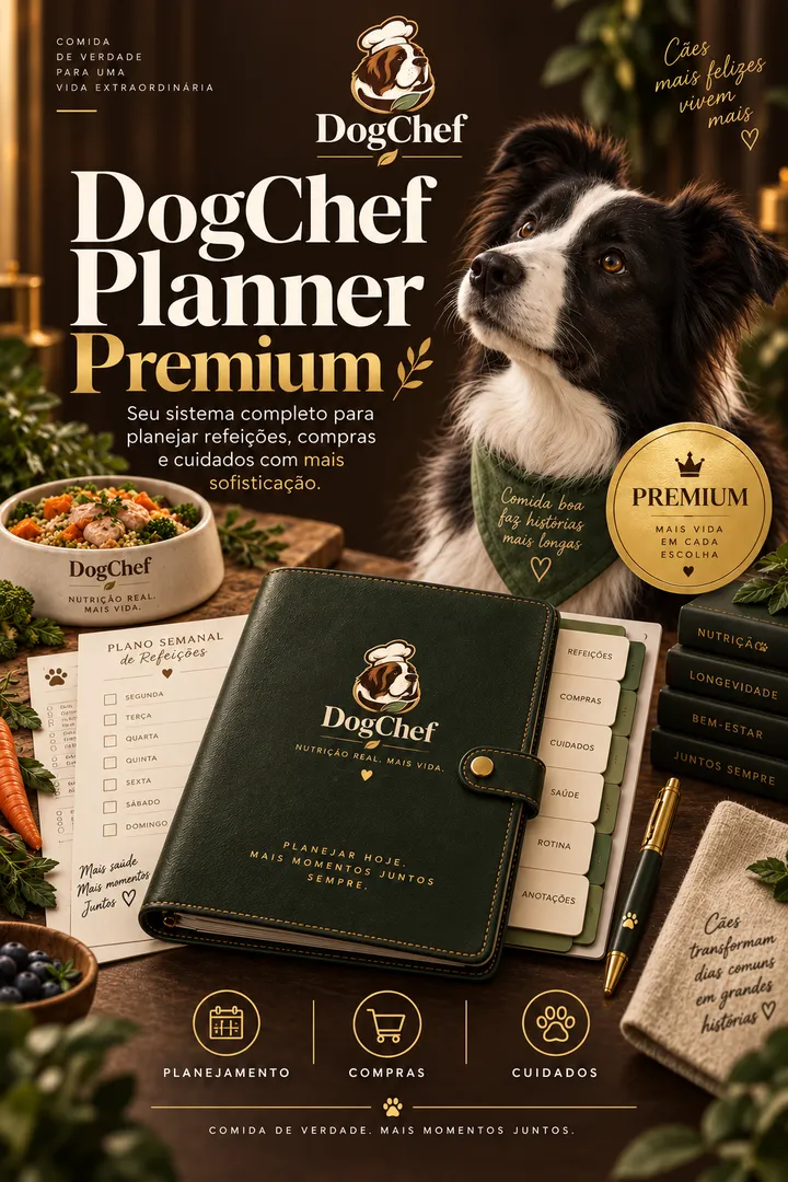 Capa do DogChef Planner Premium