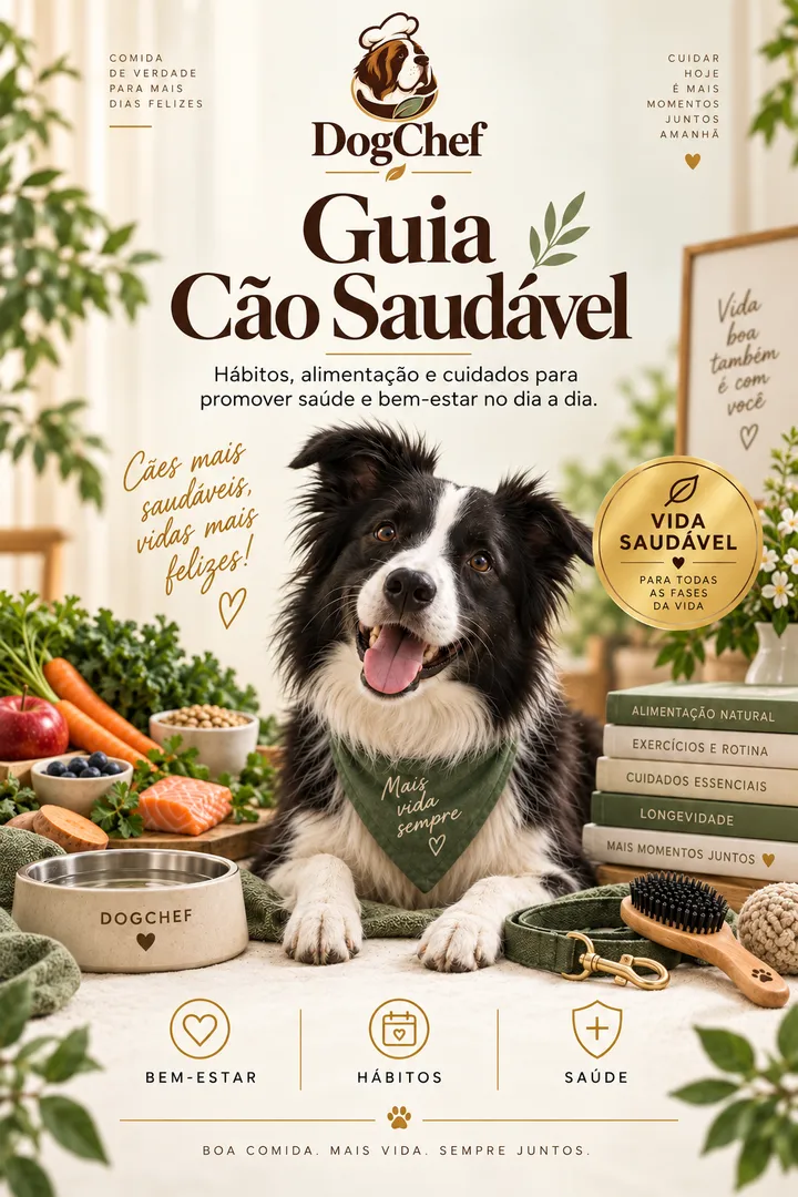Capa do Guia Cão Saudável
